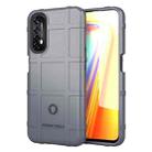 For OPPO Realme 7 Full Coverage Shockproof TPU Case(Grey) - 1