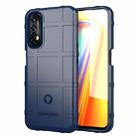 For OPPO Realme 7 Full Coverage Shockproof TPU Case(Blue) - 1