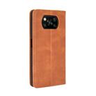 Xiaomi Poco X3 Pro / Poco X3 / Poco X3 NFCMagnetic Buckle Retro Crazy Horse Texture Horizontal Flip Leather Case with Holder & Card Slots & Photo Frame(Brown) - 4