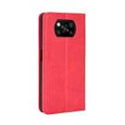 Xiaomi Poco X3 Pro / Poco X3 / Poco X3 NFC  Magnetic Buckle Retro Crazy Horse Texture Horizontal Flip Leather Case with Holder & Card Slots & Photo Frame(Red) - 4