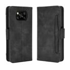 For Xiaomi Poco X3 Pro / Poco X3 / Poco X3 NFC Wallet Style Skin Feel Calf Pattern Leather Case with Separate Card Slot(Black) - 1