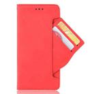 For Xiaomi Poco X3 Pro / Poco X3 / Poco X3 NFC Wallet Style Skin Feel Calf Pattern Leather Case with Separate Card Slot(Red) - 2