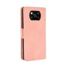 For Xiaomi Poco X3 Pro / Poco X3 / Poco X3 NFC Wallet Style Skin Feel Calf Pattern Leather Case with Separate Card Slot(Pink) - 4