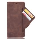 For Samsung Galaxy S20 FE 4G / 5G Wallet Style Skin Feel Calf Pattern Leather Case with Separate Card Slot(Brown) - 2