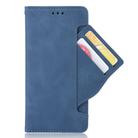For Samsung Galaxy S20 FE 4G / 5G Wallet Style Skin Feel Calf Pattern Leather Case with Separate Card Slot(Blue) - 2