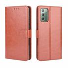 For Samsung Galaxy S20 FE 4G / 5G Retro Crazy Horse Texture Horizontal Flip Leather Case with Holder & Card Slots & Photo Frame(Brown) - 1