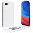 Crazy Horse Vertical Flip Leather Protective Case for OPPO AX5S / A5S(white) - 1