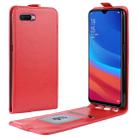 Crazy Horse Vertical Flip Leather Protective Case for OPPO AX5S / A5S(red) - 1