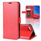 Crazy Horse Horizontal Flip PU Leather Case for OPPO AX5S / A5S, with Wallet Holder & Card Slots & Photo Frame(Red) - 1