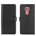 For Motorola Moto G9 / G9 Play Litchi Texture Horizontal Flip Protective Case with Holder & Card Slots & Wallet(Black) - 2