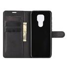 For Motorola Moto G9 / G9 Play Litchi Texture Horizontal Flip Protective Case with Holder & Card Slots & Wallet(Black) - 3