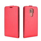 For Motorola Moto G9 / G9 Play R64 Texture Single Vertical Flip Leather Protective Case with Card Slots & Photo Frame(Red) - 2