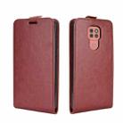 For Motorola Moto G9 / G9 Play R64 Texture Single Vertical Flip Leather Protective Case with Card Slots & Photo Frame(Brown) - 2