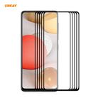 For Samsung Galaxy A42 5G 5pcs ENKAY Hat-Prince Full Glue 0.26mm 9H 2.5D Tempered Glass Full Coverage Film - 1