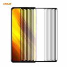 For Xiaomi Poco X3 / X3 NFC 10 PCS ENKAY Hat-Prince Full Glue 0.26mm 9H 2.5D Tempered Glass Full Coverage Film - 1