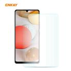For Samsung Galaxy A42 5G 10pcs ENKAY Hat-Prince 0.26mm 9H 2.5D Curved Edge Tempered Glass Film - 1