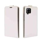 For Samsung Galaxy A42 5G  R64 Texture Single Vertical Flip Leather Protective Case with Card Slots & Photo Frame(White) - 2