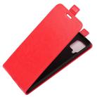 For Samsung Galaxy A42 5G  R64 Texture Single Vertical Flip Leather Protective Case with Card Slots & Photo Frame(Red) - 3