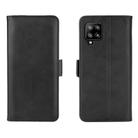 For Samsung Galaxy A42 5G Dual-side Magnetic Buckle Horizontal Flip Leather Case with Holder & Card Slots & Wallet(Black) - 2