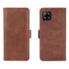 For Samsung Galaxy A42 5G Dual-side Magnetic Buckle Horizontal Flip Leather Case with Holder & Card Slots & Wallet(Brown) - 2
