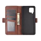 For Samsung Galaxy A42 5G Dual-side Magnetic Buckle Horizontal Flip Leather Case with Holder & Card Slots & Wallet(Brown) - 3