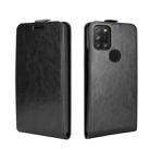 For Alcatel 3X 2020 R64 Texture Single Vertical Flip Leather Protective Case with Card Slots & Photo Frame(Black) - 2