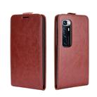 For Xiaomi Mi 10 Ultra R64 Texture Single Vertical Flip Leather Protective Case with Card Slots & Photo Frame(Brown) - 2