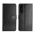 For OPPO Reno4 Pro(4G) Crazy Horse Texture Leather Horizontal Flip Protective Case with Holder & Card Slots & Wallet & Photo Frame(Black) - 2