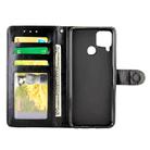 For OPPO Realme C12/C15 Crazy Horse Texture Leather Horizontal Flip Protective Case with Holder & Card Slots & Wallet & Photo Frame(Black) - 3