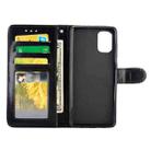 For Samsung Galaxy M31S Crazy Horse Texture Leather Horizontal Flip Protective Case with Holder & Card Slots & Wallet & Photo Frame(Black) - 3