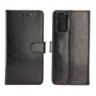 For Samsung Galaxy Note20 Crazy Horse Texture Leather Horizontal Flip Protective Case with Holder & Card Slots & Wallet & Photo Frame(Black) - 1