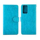 For Samsung Galaxy Note20 Crazy Horse Texture Leather Horizontal Flip Protective Case with Holder & Card Slots & Wallet & Photo Frame(Baby Blue) - 2