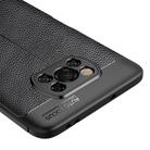 For Xiaomi Poco X3 NFC Litchi Texture TPU Shockproof Case(Black) - 3