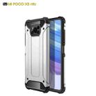 For Xiaomi Poco X3 NFC Magic Armor TPU + PC Combination Case(Silver) - 1