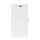 For vivo Y20 R64 Texture Single Horizontal Flip Protective Case with Holder & Card Slots & Wallet& Photo Frame(White) - 1
