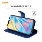 For iPhone 12 mini ENKAY Hat-Prince Horizontal Flip Leather Case with Holder & Card Slots & Wallet(Dark Blue) - 2