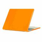 For MacBook Air 13.6 2022/2024 A2681 M2 / A3113 M3 ENKAY Crystal Laptop Protective Case (Orange) - 1