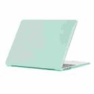 For MacBook Air 13.6 2022/2024 A2681 M2 / A3113 M3 ENKAY Crystal Laptop Protective Case (Green) - 1