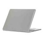 For MacBook Air 13.6 2022/2024 A2681 M2 / A3113 M3 ENKAY Crystal Laptop Protective Case (Grey) - 1