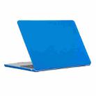 For MacBook Air 13.6 2022/2024 A2681 (M2) / A3113 (M3) ENKAY Matte Laptop Protective Case (Dark Blue) - 1