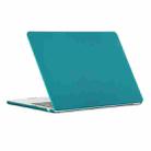 For MacBook Air 13.6 2022/2024 A2681 (M2) / A3113 (M3) ENKAY Matte Laptop Protective Case (Dark Cyan) - 1