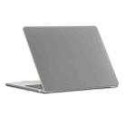 For MacBook Air 13.6 2022/2024 A2681 (M2) / A3113 (M3) ENKAY Matte Laptop Protective Case (Grey) - 1