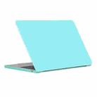 For MacBook Air 13.6 2022/2024 A2681 (M2) / A3113 (M3) ENKAY Matte Laptop Protective Case (Light Cyan) - 1