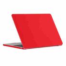 For MacBook Air 13.6 2022/2024 A2681 (M2) / A3113 (M3) ENKAY Matte Laptop Protective Case (Red) - 1