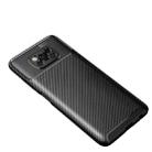 For Xiaomi POCO X3 Carbon Fiber Texture Shockproof TPU Case(Black) - 2