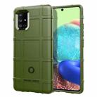 For Motorola Moto G9 Plus  Full Coverage Shockproof TPU Case(Army Green) - 1