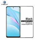 For Xiaomi Mi 10T Lite PINWUYO 9H 3D Curved Full Screen Explosion-proof Tempered Glass Film(Black) - 1