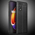 For OPPO Realme X7 Litchi Texture TPU Shockproof Case(Black) - 1