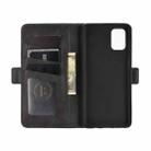 For Samsung Galaxy M51 (Side Fingerprint) Dual-side Magnetic Buckle Horizontal Flip Leather Case with Holder & Card Slots & Wallet(Black) - 3