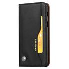 Knead Skin Texture Horizontal Flip Leather Case for Galaxy A8 2018, with Photo Frame & Holder & Card Slots & Wallet(Black) - 1